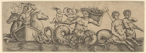Frieze with Neptune and Tritons