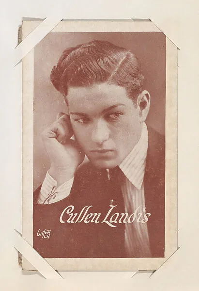 Cullin Landis from Movie Stars Exhibit Cards series (W401) — Unknown