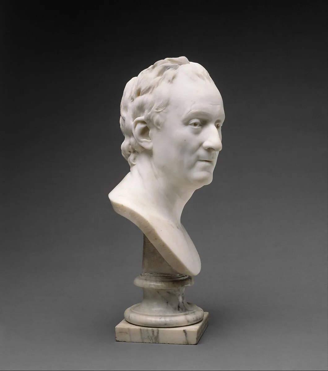 Denis Diderot (1713–1784) — Jean Antoine Houdon