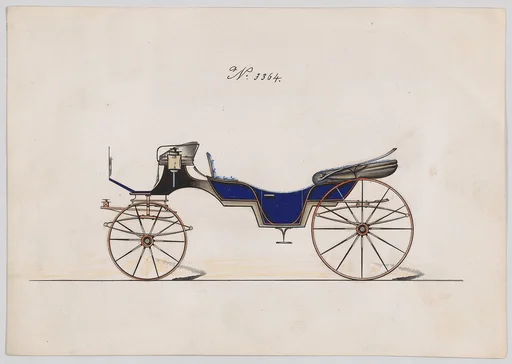 Design for Vis-à-vis, no. 3364