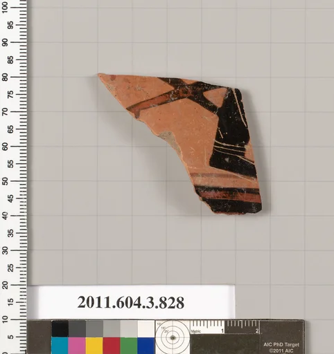 Terracotta fragment of a lekythos (oil flask)