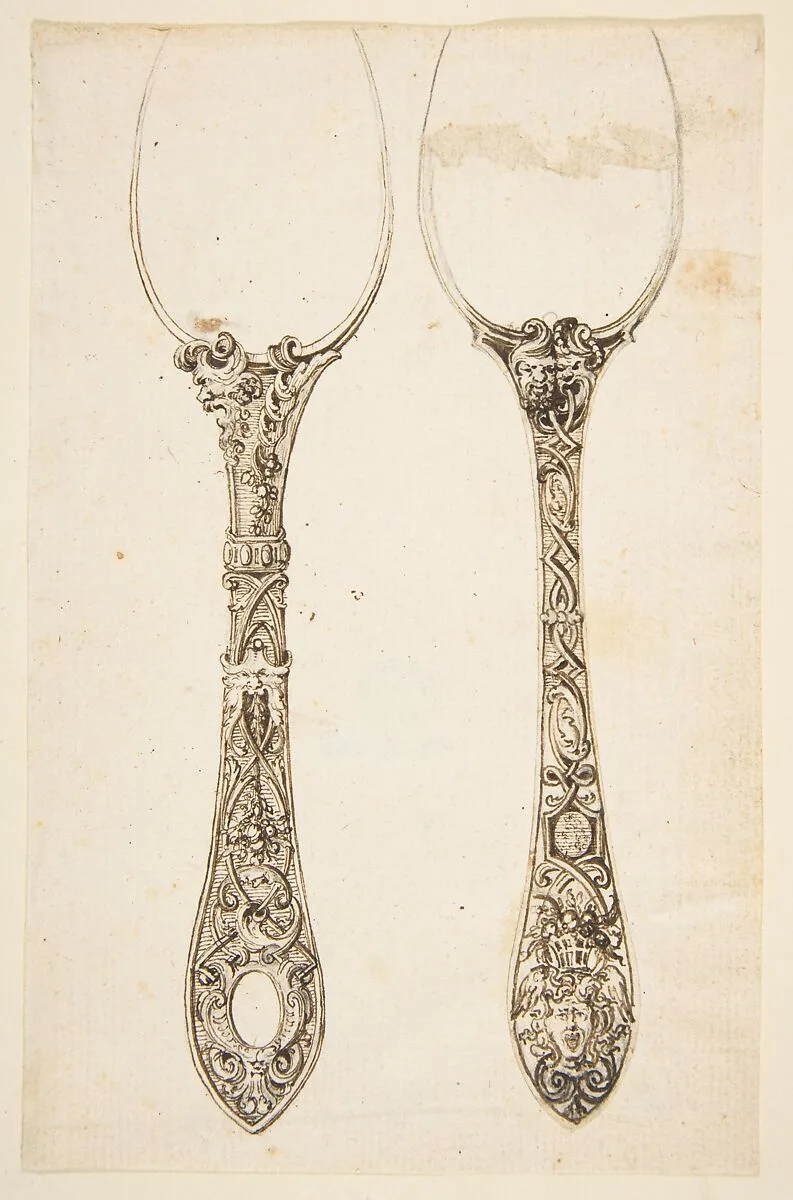 Spoon Designs — Anonymous, French, 19th century