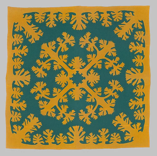 Hawaiian Quilt, Lei Mamo pattern