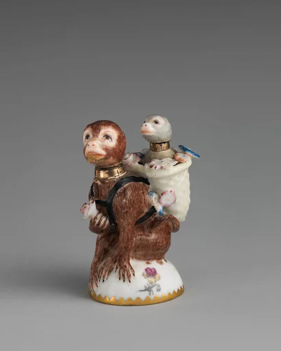 Monkey with young