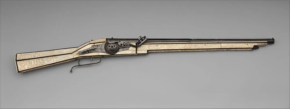 Wheellock Gun of Philippe de Croy, Prince of Chimay (1526–1595) — Unknown