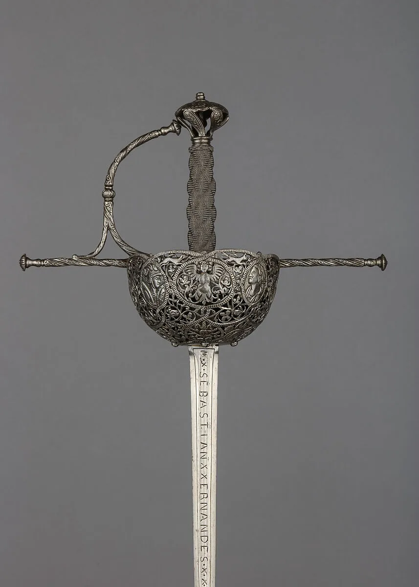 Cup-Hilted Rapier — Unknown