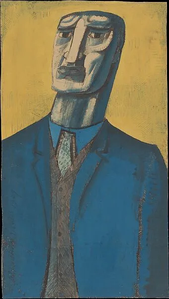Architect with Green Tie — Wyndham Lewis