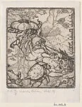 Story of Jonah: Jonah swimming underwater with sea creatures — Marcus Behmer
