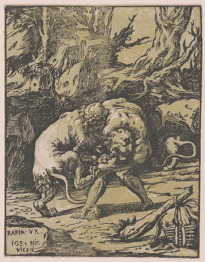 Hercules and the Nemean Lion