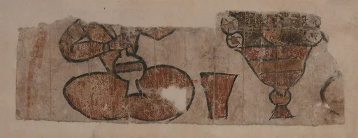 Seated Figure with Crossed Legs Holding a Carafe