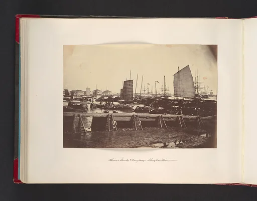 Chinese Junks Sampans, Shanghai River