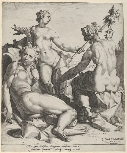 The Three Fates: Clotho, Lachesis and Atropos