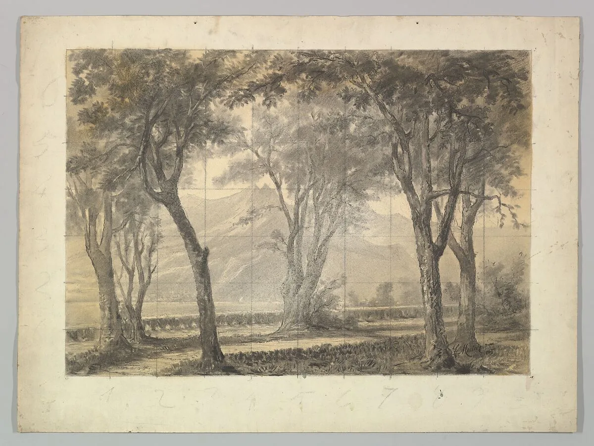 Design for a Stage Set — Eugène Cicéri