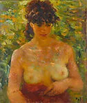 Nude Torso in Sunlight — Marcel Dyf
