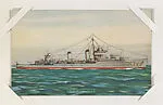 U. S. N. Destroyer from Military cards series (W615) — International Mutoscope Reel Company