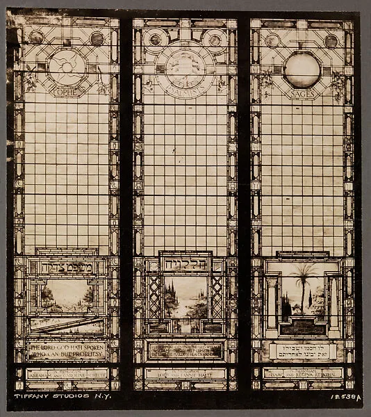 Photograph of a window — Louis C. Tiffany|Tiffany Studios