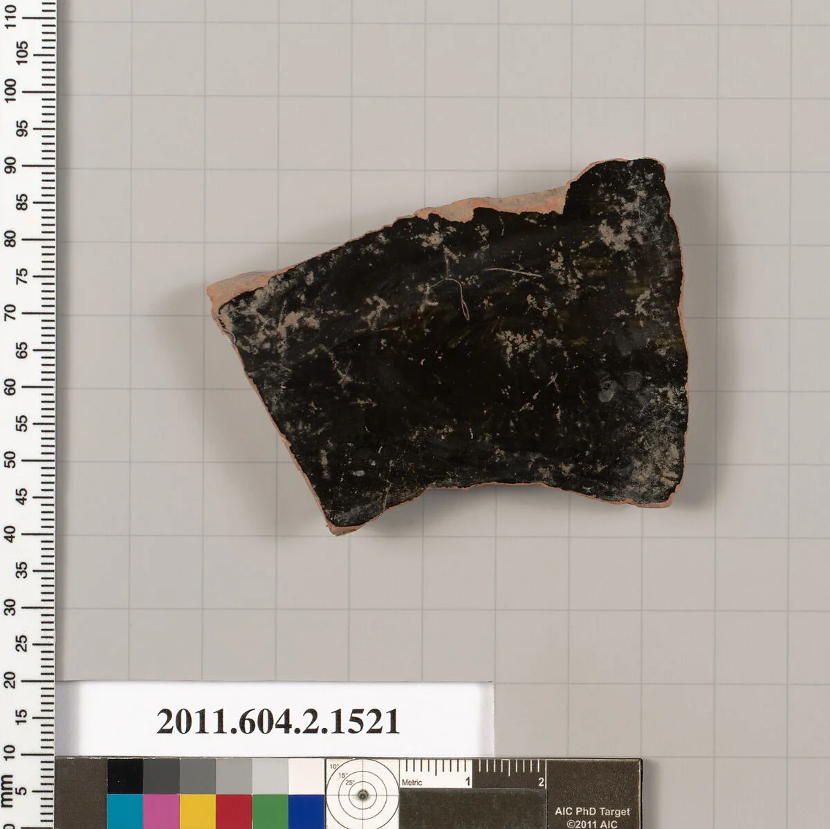 Terracotta fragment of a skyphos (deep drinking cup) — Unknown