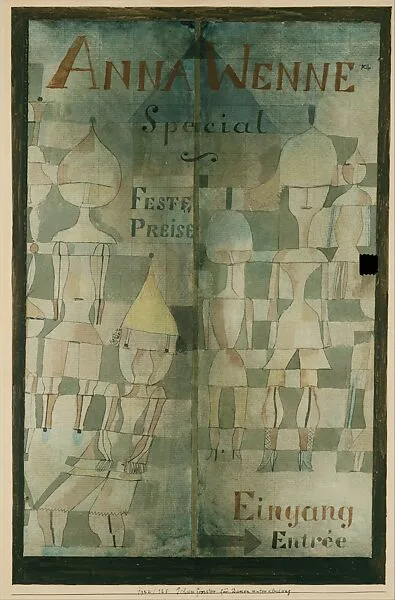 Window Display for Lingerie — Paul Klee