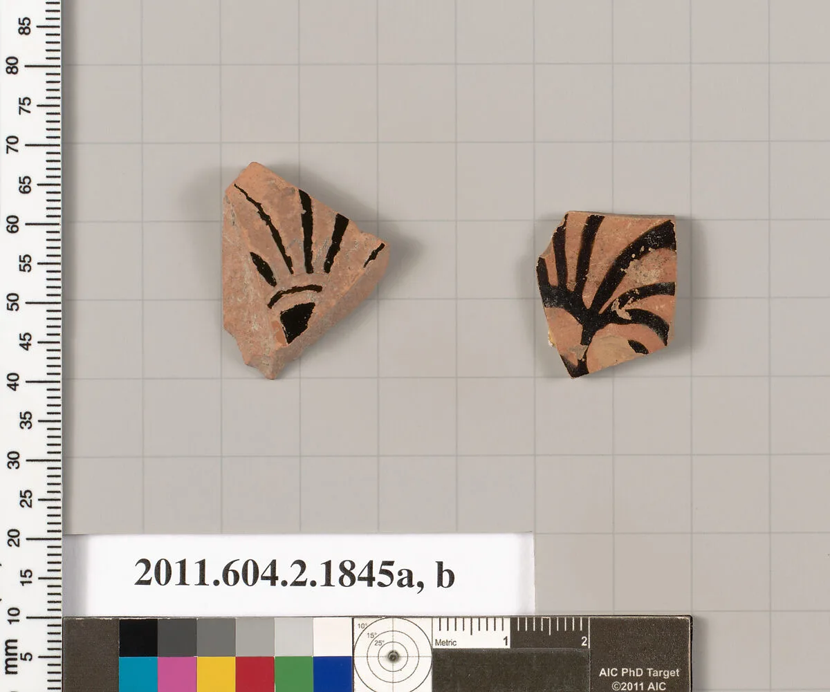 Terracotta fragments of skyphoi (deep drinking cups) — Unknown