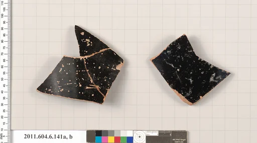 Terracotta fragments of open shapes