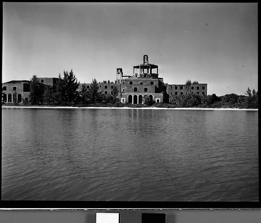 [Unfinished Italianate Revival Hotel on Coast, Florida]