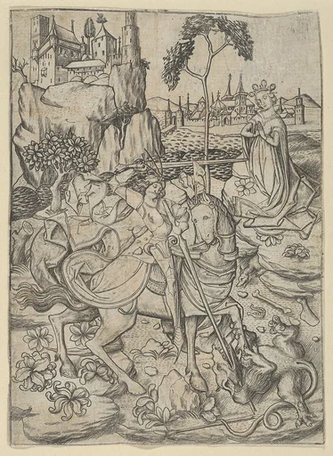 St. George, from the series The Apostles