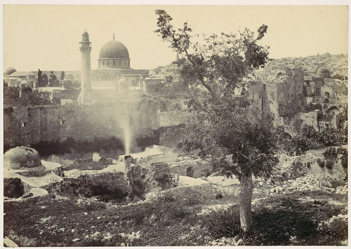 The Mosque of Omar, Jerusalem — Francis Frith