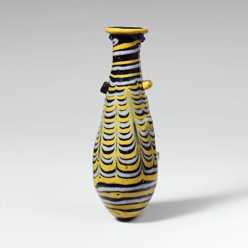 Glass alabastron (perfume bottle)