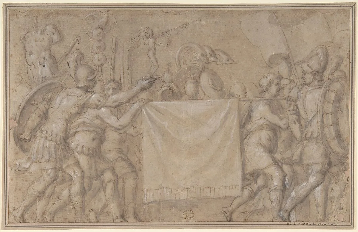 A Roman Triumph — Anonymous, Italian, 16th century