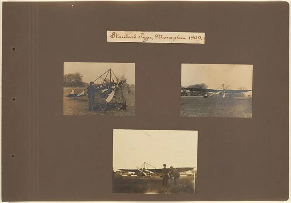 Standard Type, Monoplan 1909. — Jacob Christian Hansen Ellehammer|Vilhelm Ellehammer