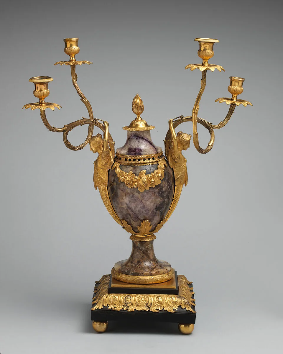 Candelabrum perfume burner (one of a pair) — James Fothergill|Matthew Boulton