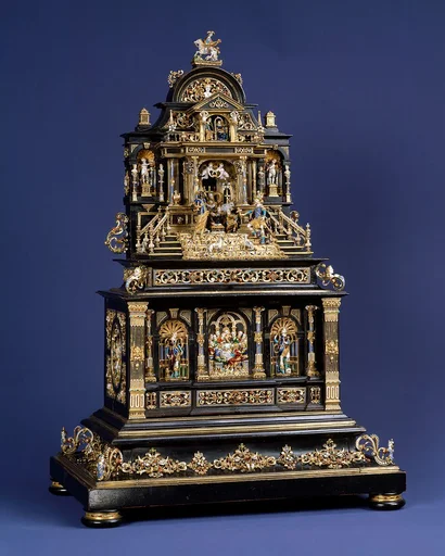 Miniature cabinet or house altar