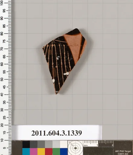 Terracotta fragment of a skyphos (deep drinking cup)