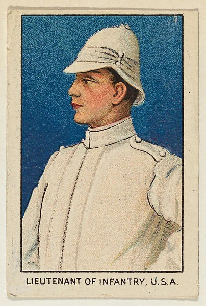 Lieutenant of Infantry, United States, from the Military series (T79) issued by the American Tobacco Company — American Tobacco Company