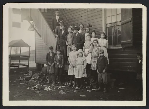 The Morning Attendance at the Mill School, Huntsville, Alabama
