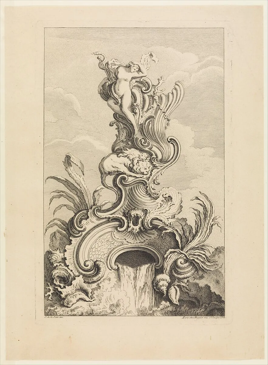 Plate from Book of Vases — Jacques de La Joue the Younger|Chez Huquier