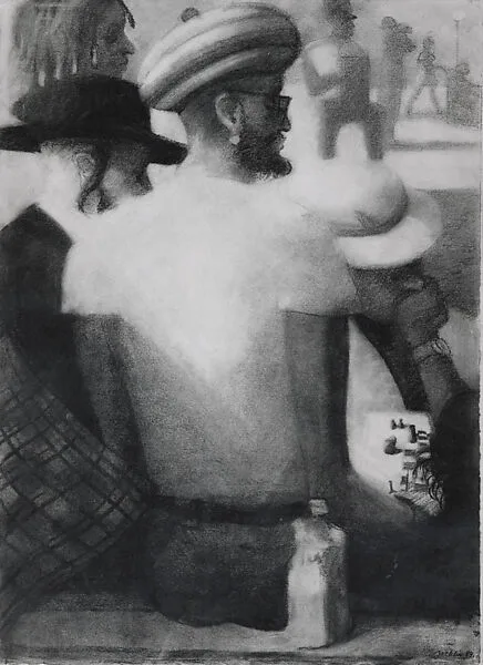 Chess Players — Bill Jacklin