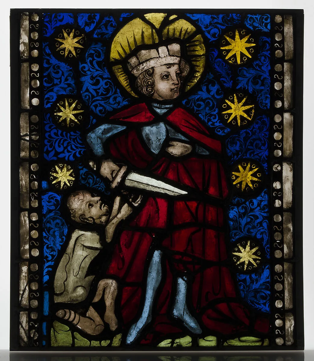 Saint Martin Dividing His Cloak — Unknown