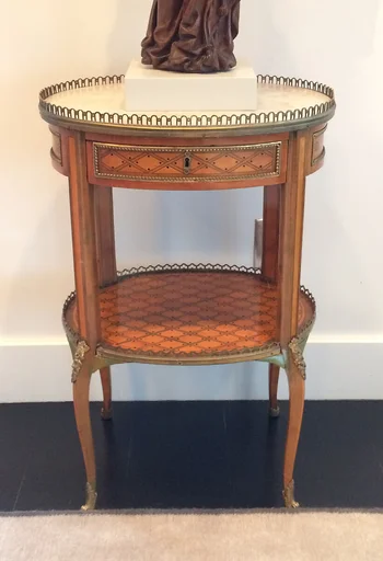 Small oval table