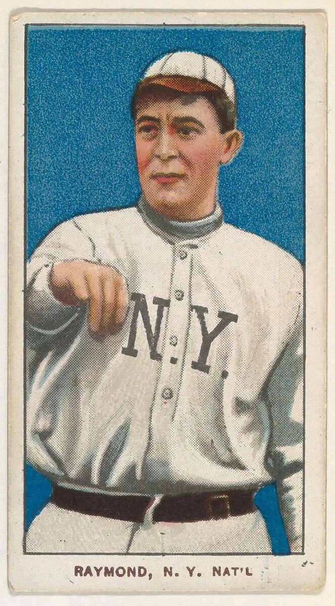 Raymond, New York, National League, from the White Border series (T206) for the American Tobacco Company — American Tobacco Company