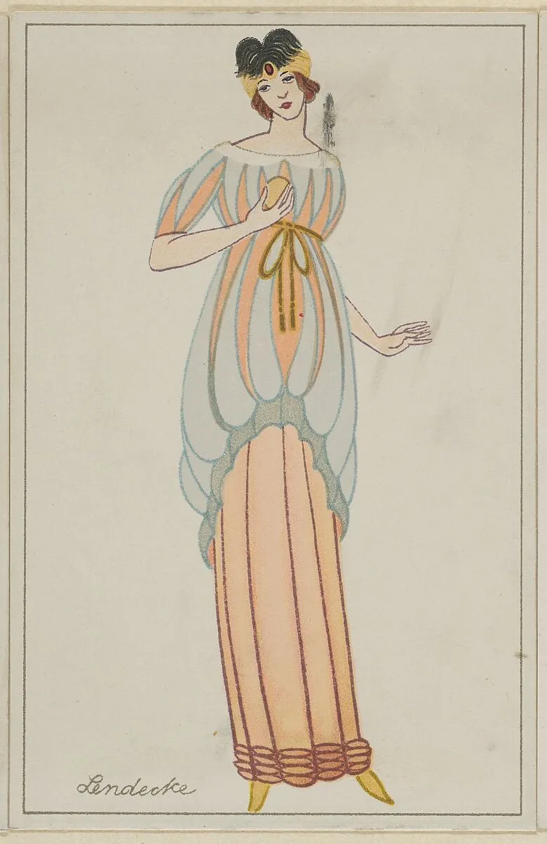 Fashion (Mode) — Otto Friedr. Carl Lendecke|Wiener Werkstätte