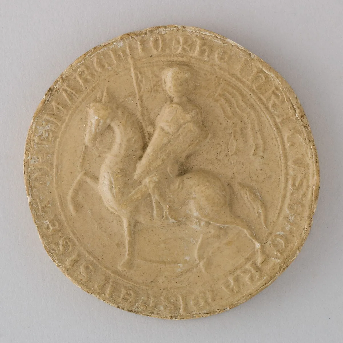 Reproduction of the Seal of Heinrich der Erlauchte von Meissen, 1222 (Thüringen, 1247) — Unknown