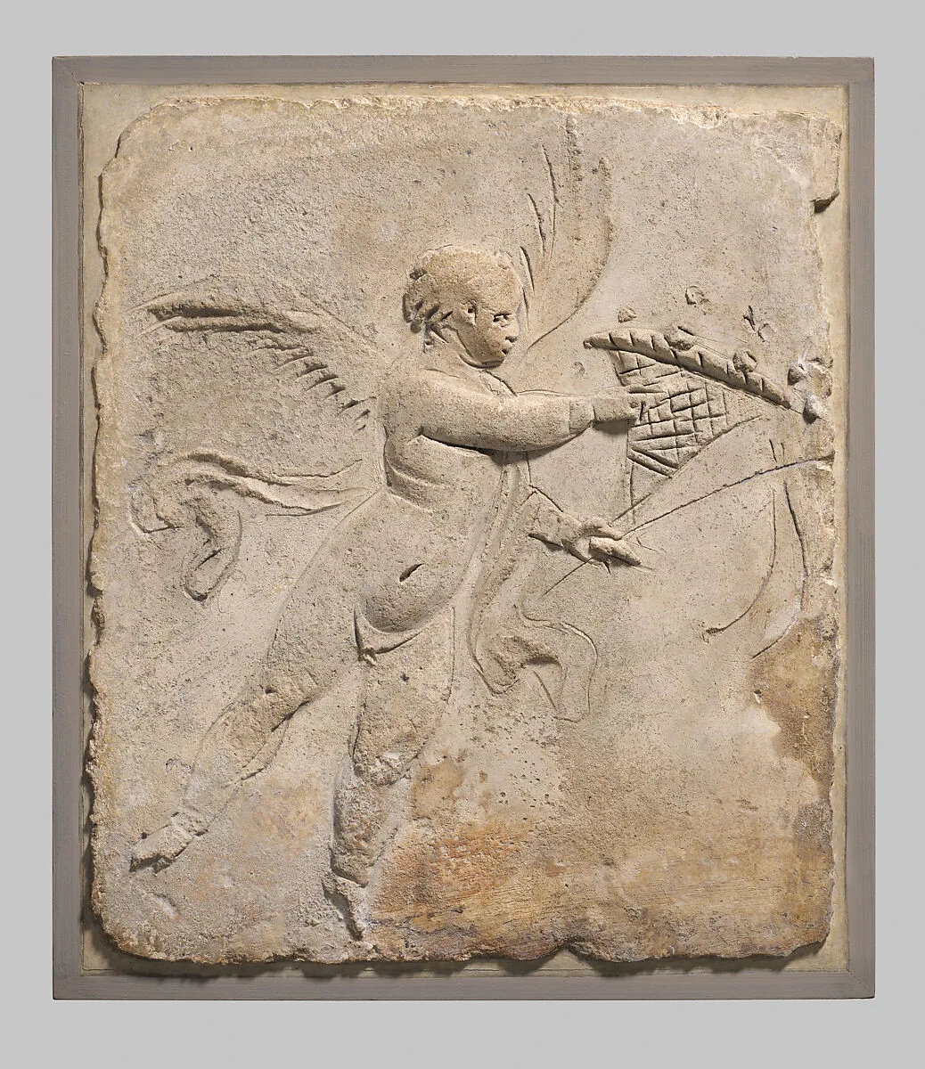 Stucco relief panel — Unknown