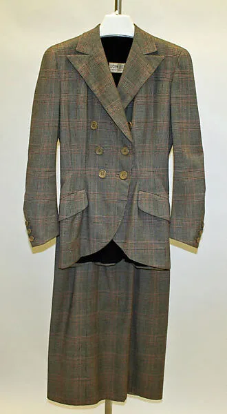 Suit — Lucien Lelong|Christian Dior