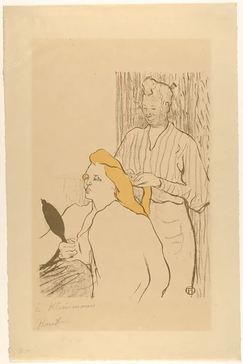 The Coiffure (Playbill for the Théâtre Libre)