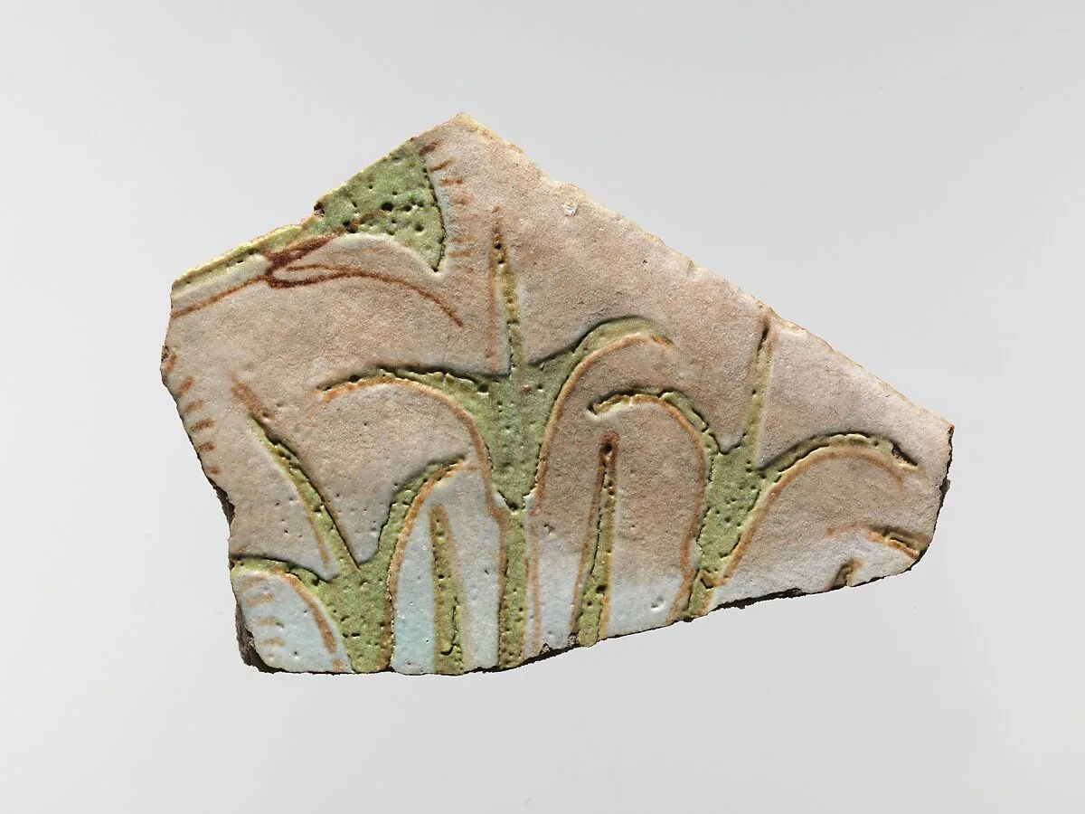 Tile, marsh scene — Unknown