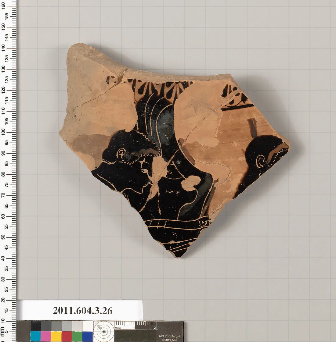 Terracotta fragment of an amphora (jar) — Unknown