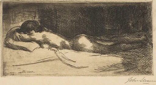 Prone Nude