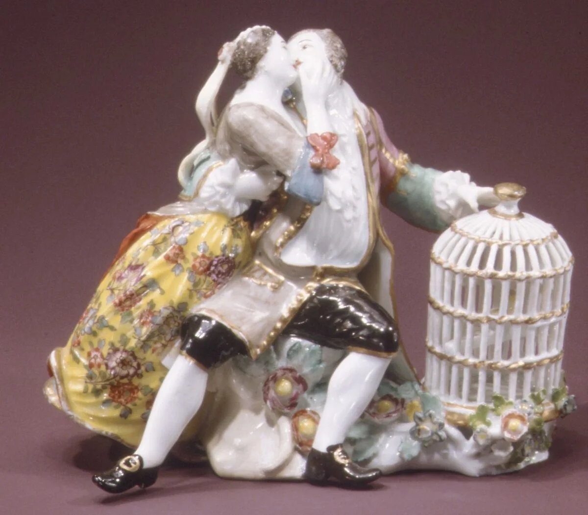 Lovers with a Birdcage — Johann Joachim Kändler|Meissen Manufactory