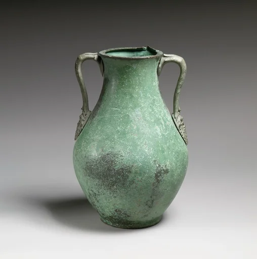 Bronze amphora (two-handled jar)